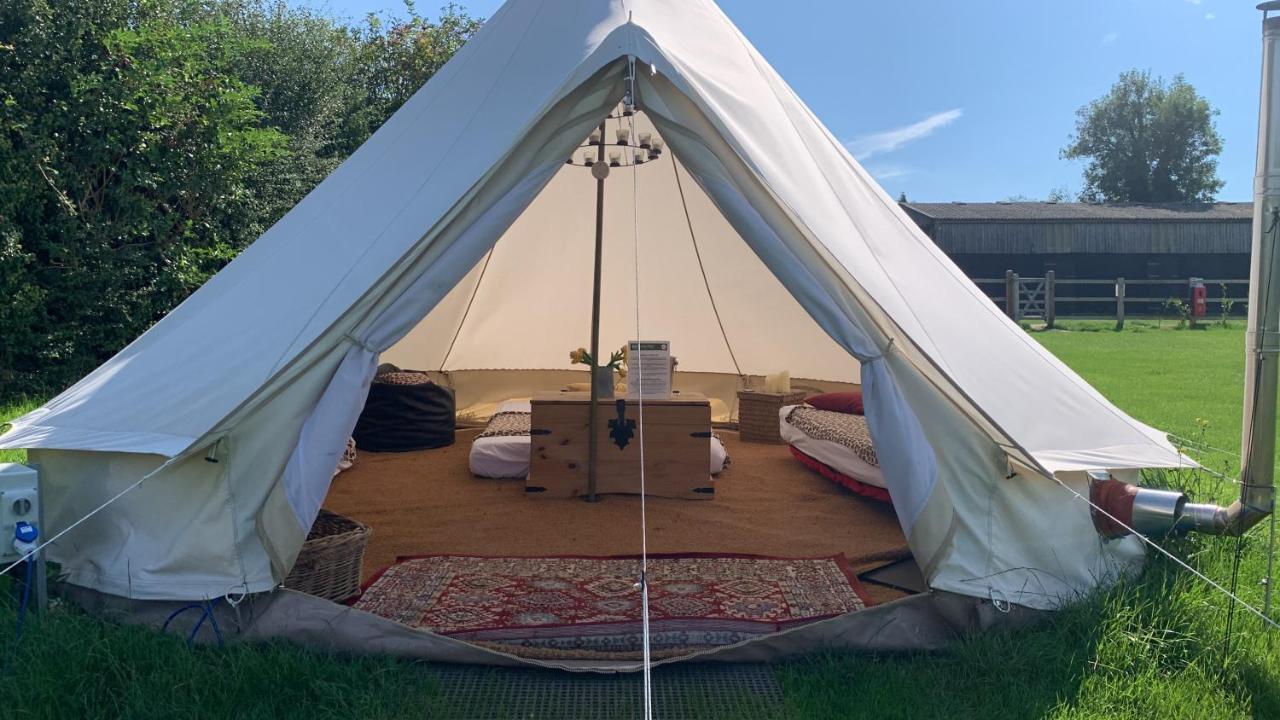 Home Farm Radnage Glamping Bell Tent 6, With Log Burner And Fire Pit High Wycombe Exterior photo